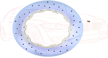 Drilled&ARC Brake Rotors
