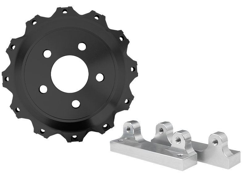 Brake Disc Bracket and Bell