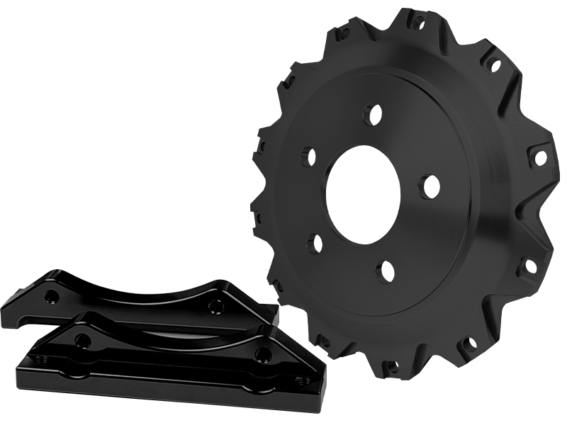 Brake Disc Bracket and Bell
