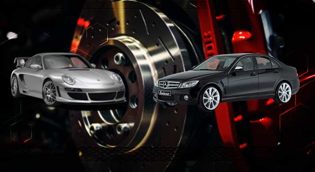 what's the Brake system different between Racing Car and Street Car?